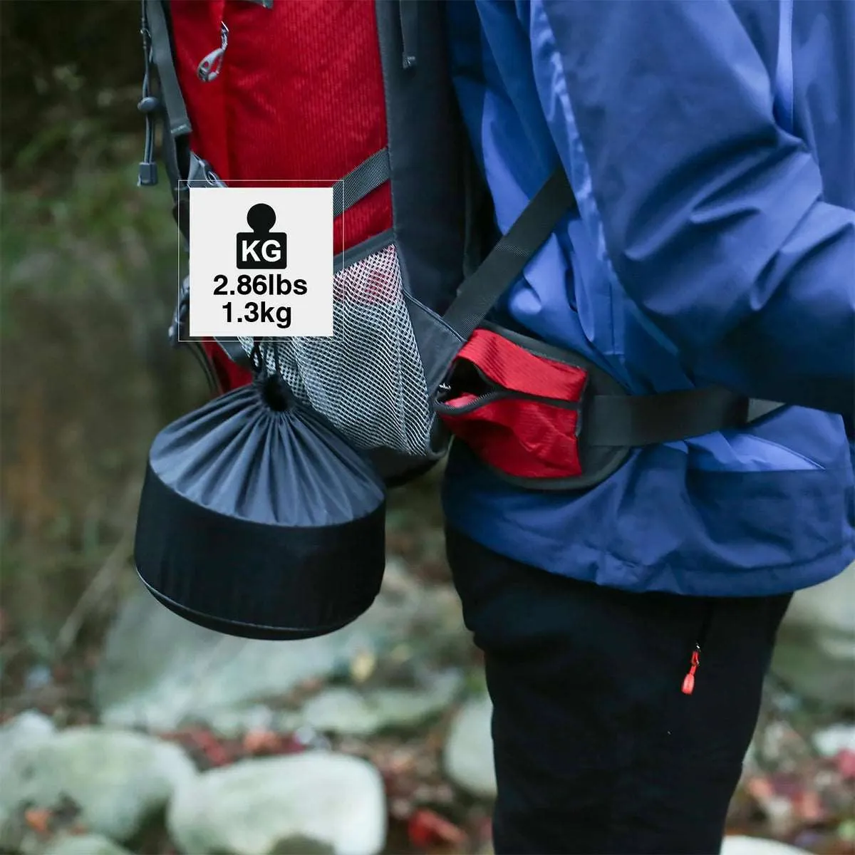 11/12/22 PCS Camping Cookware Mess Kit From Redcamp