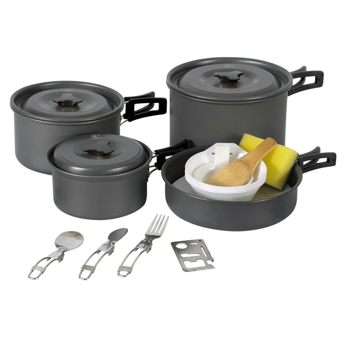 11/12/22 PCS Camping Cookware Mess Kit From Redcamp