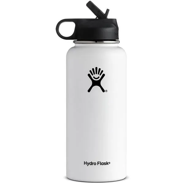 32 oz Wide Mouth With Straw Lid