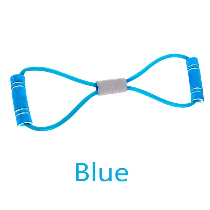 8 Word Fitness Yoga Gum Resistance Rubber Bands