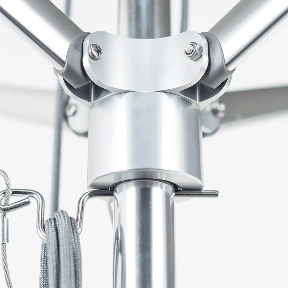 9' Oct Greenwich Aluminum Market Umbrella