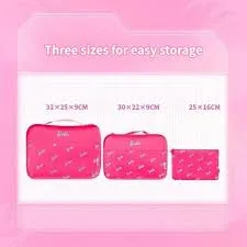 Barbie Collection Clothes Storage Bags (3 pcs)