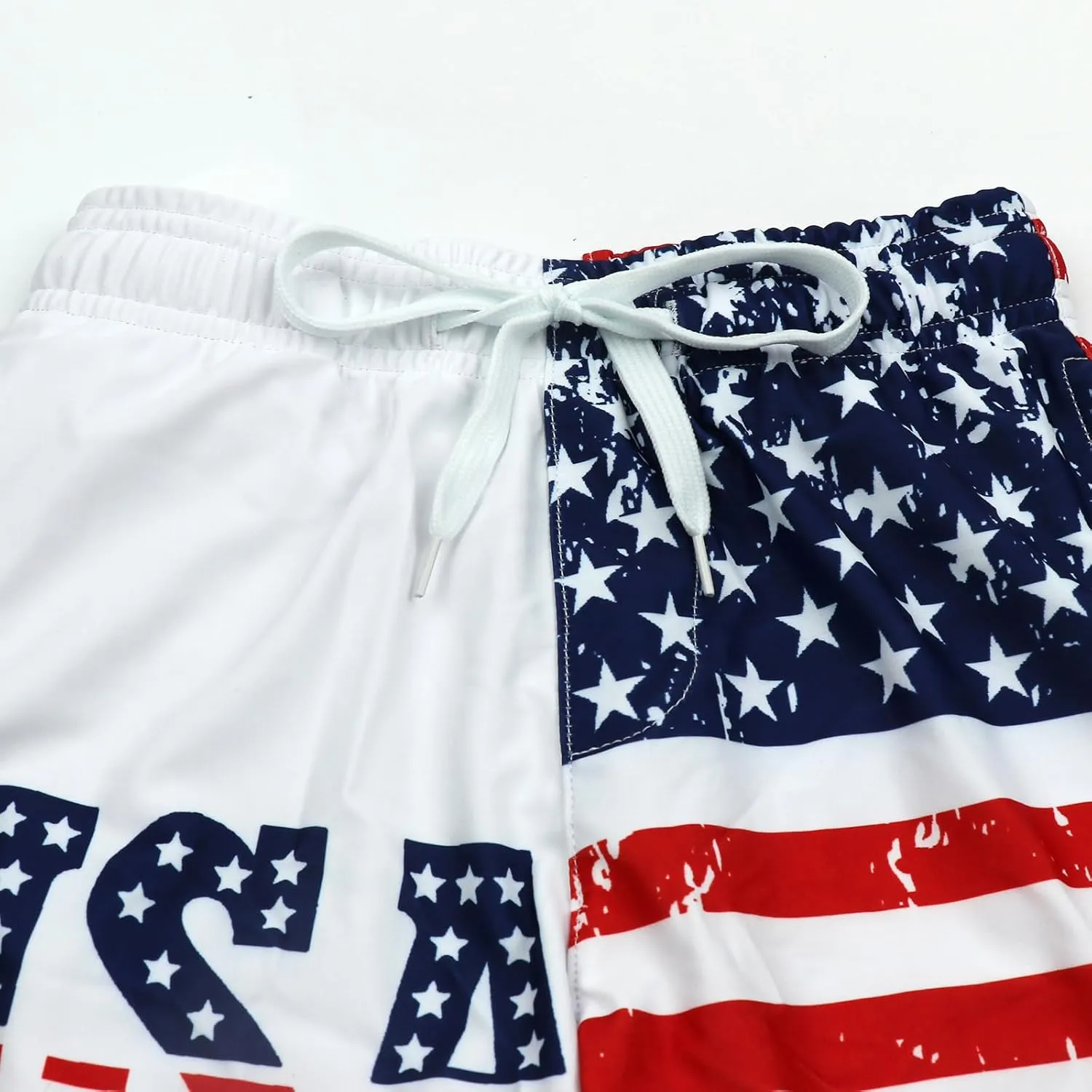 Boys Swim Trunks with Compression Liner Kids Quick Dry Board Shorts Teen Bathing Suit Drawstring Swim Shorts