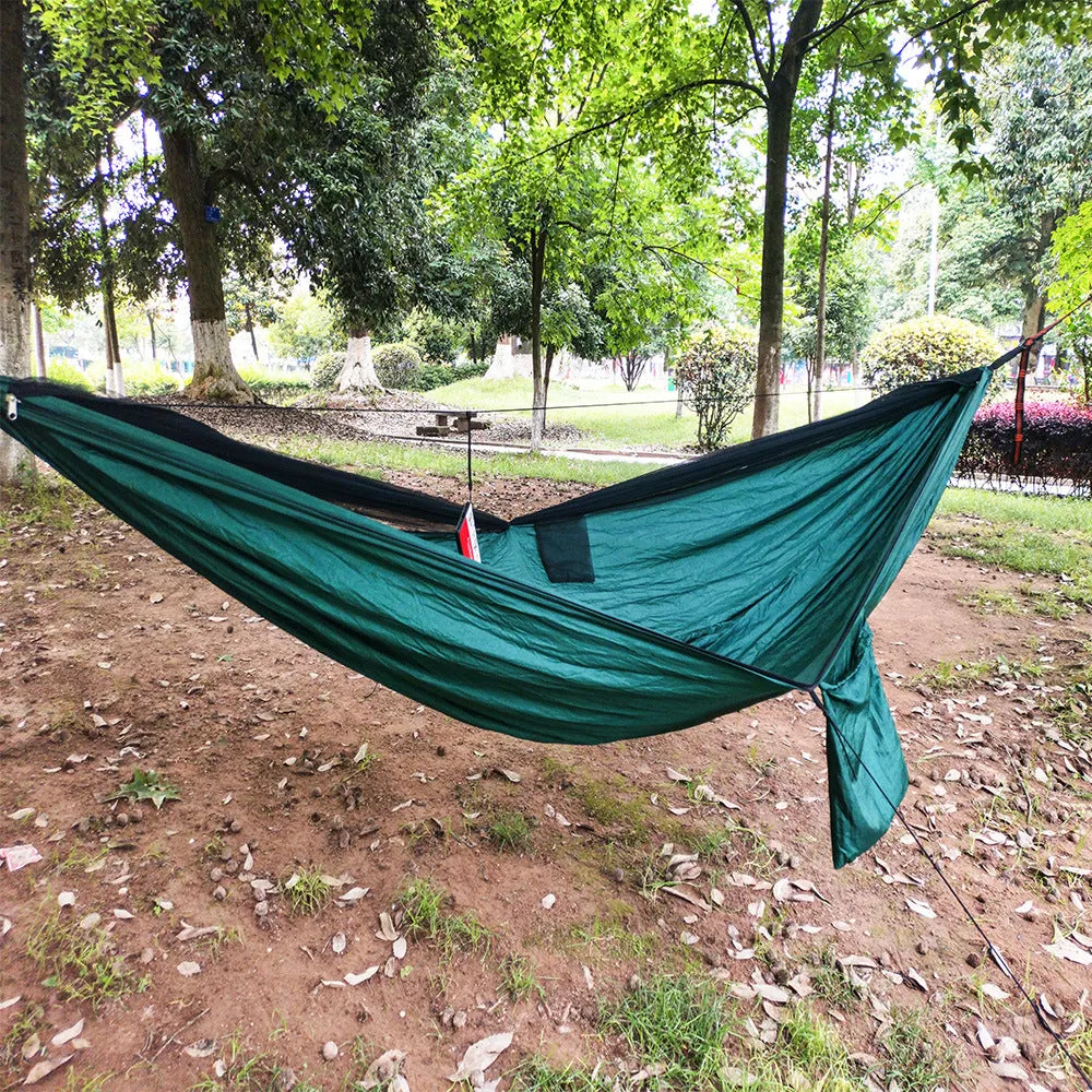 Camping Hammock Automatic Quick Unfolding Mosquito Net Nylon Mesh Camping Hammock