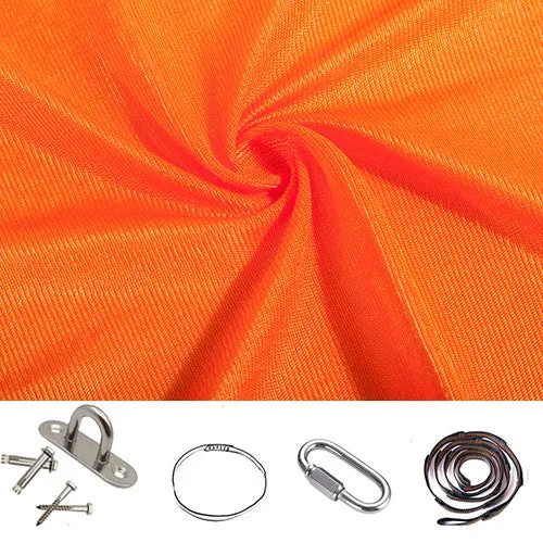 Camping Hammock Indoor Baby Swing Outdoor Elastic Sensory Nylon Yoga Hammock