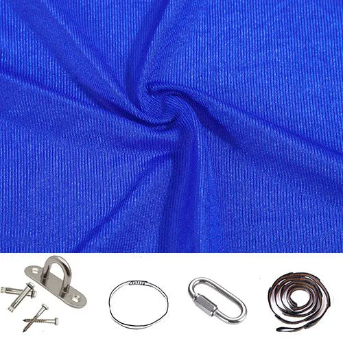Camping Hammock Indoor Baby Swing Outdoor Elastic Sensory Nylon Yoga Hammock