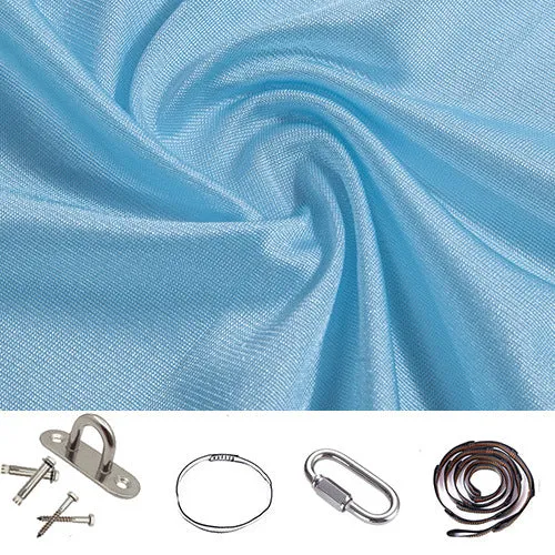 Camping Hammock Indoor Baby Swing Outdoor Elastic Sensory Nylon Yoga Hammock