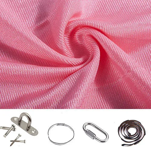 Camping Hammock Indoor Baby Swing Outdoor Elastic Sensory Nylon Yoga Hammock