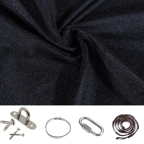 Camping Hammock Indoor Baby Swing Outdoor Elastic Sensory Nylon Yoga Hammock
