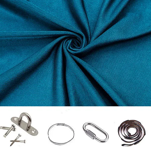 Camping Hammock Indoor Baby Swing Outdoor Elastic Sensory Nylon Yoga Hammock