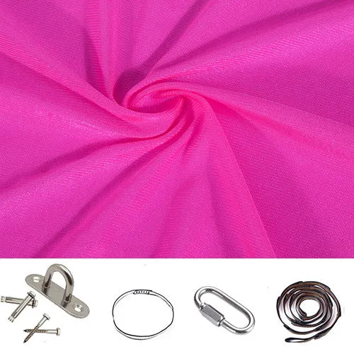 Camping Hammock Indoor Baby Swing Outdoor Elastic Sensory Nylon Yoga Hammock