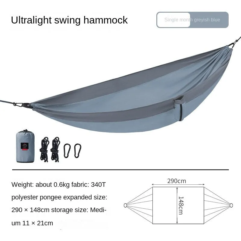Camping Hammock Ultralight Swing Outdoor Single Double Anti-Rollover Wild Camping