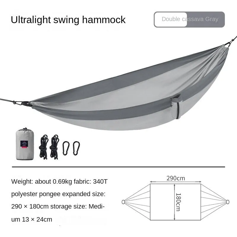 Camping Hammock Ultralight Swing Outdoor Single Double Anti-Rollover Wild Camping