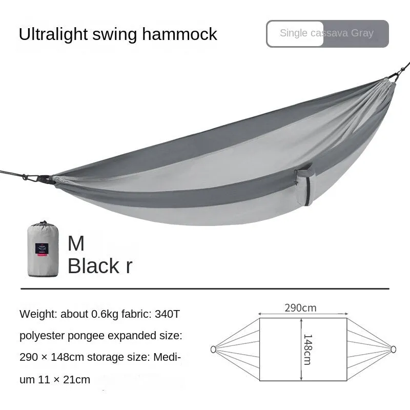 Camping Hammock Ultralight Swing Outdoor Single Double Anti-Rollover Wild Camping