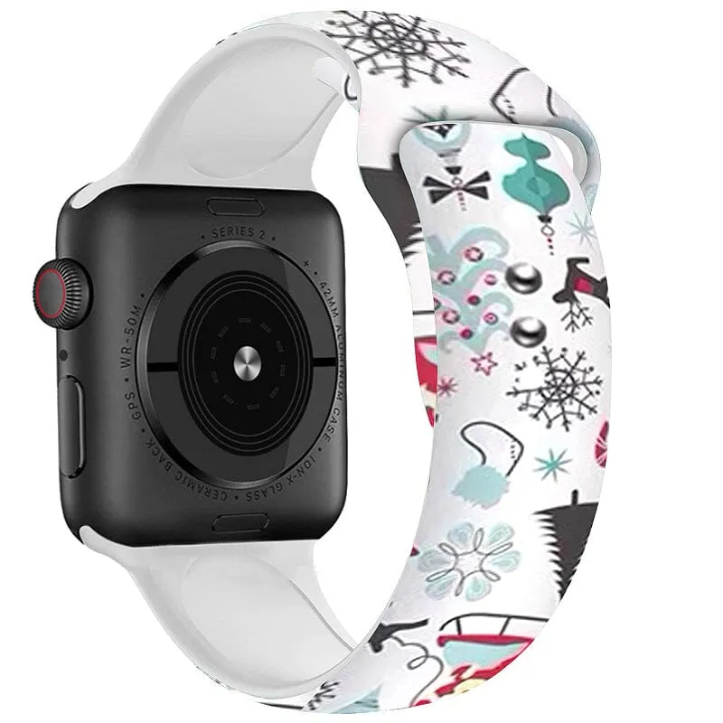 Christmas Watch Straps compatible with the Polar Ignite 3