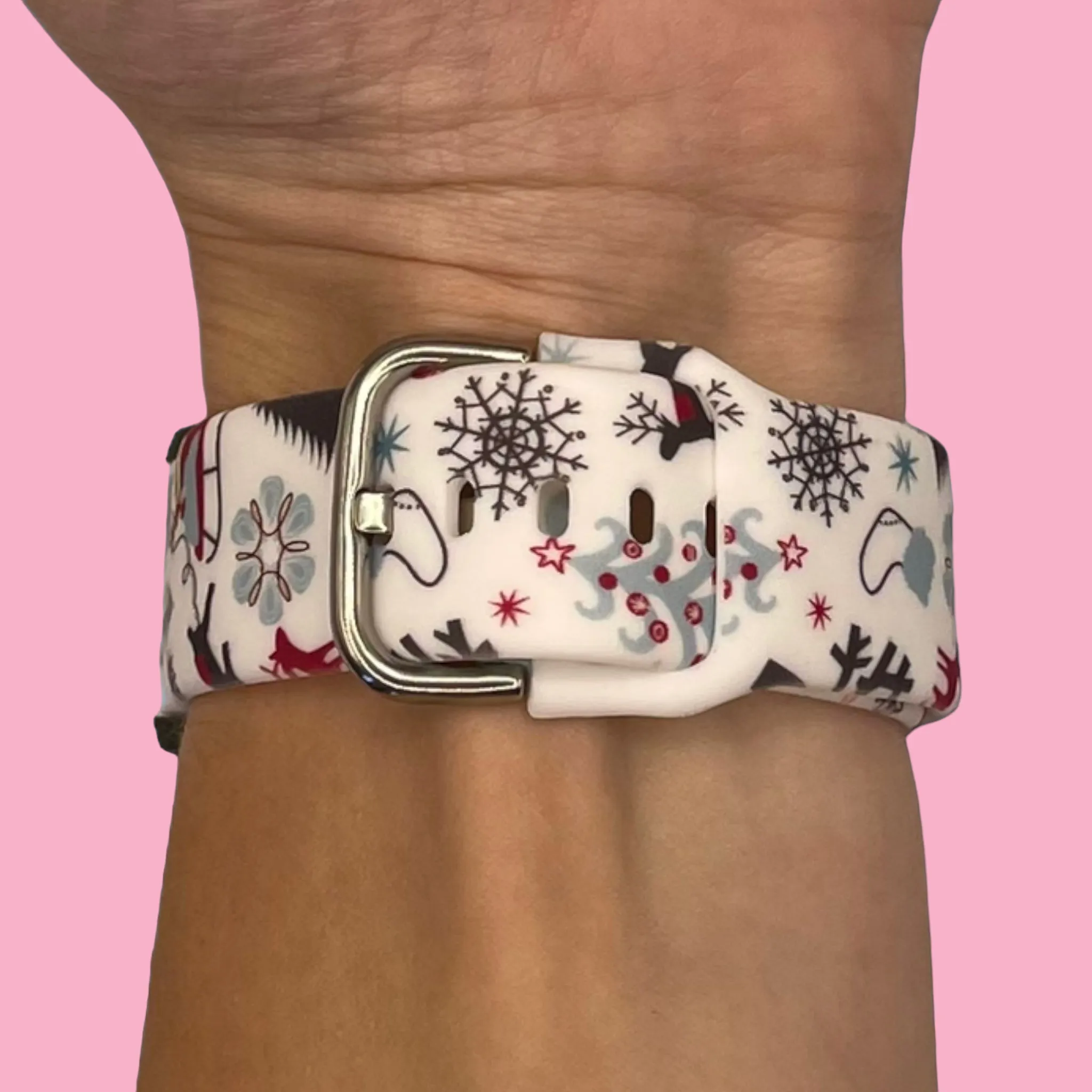 Christmas Watch Straps compatible with the Polar Ignite 3