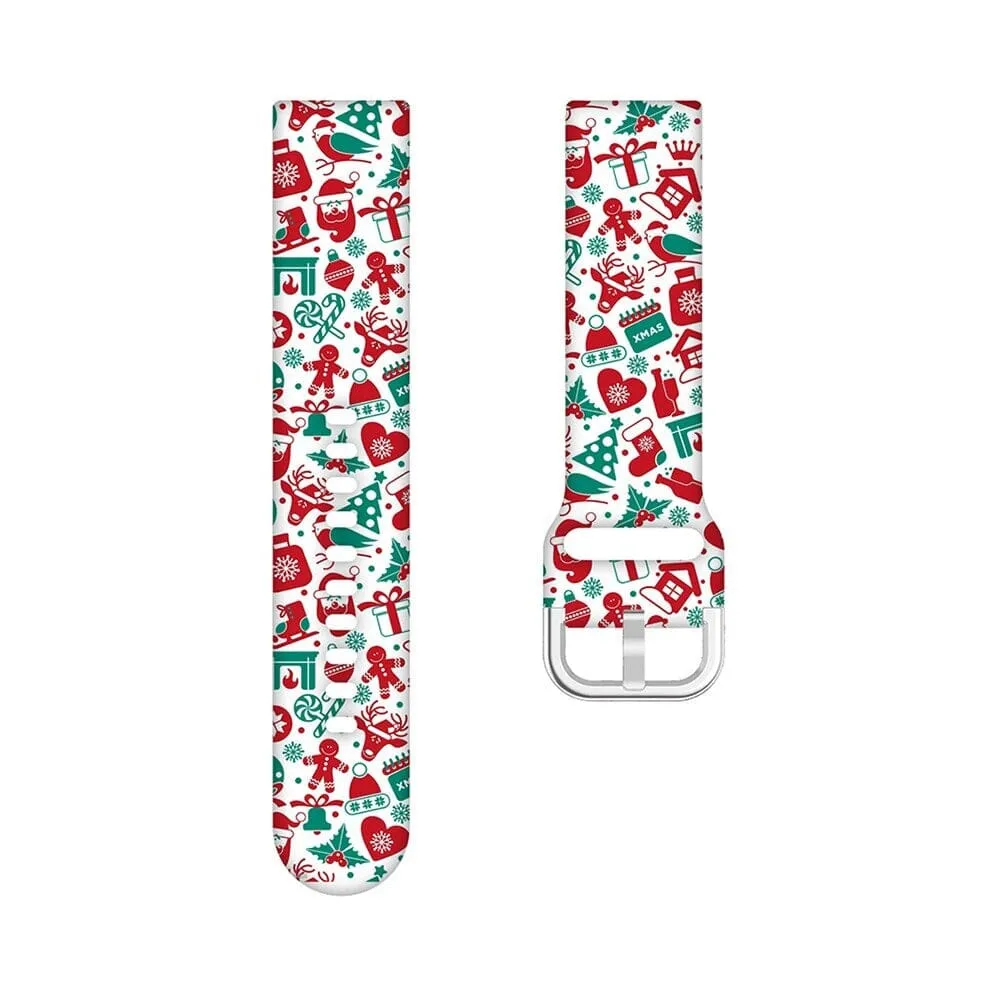 Christmas Watch Straps compatible with the Polar Ignite 3