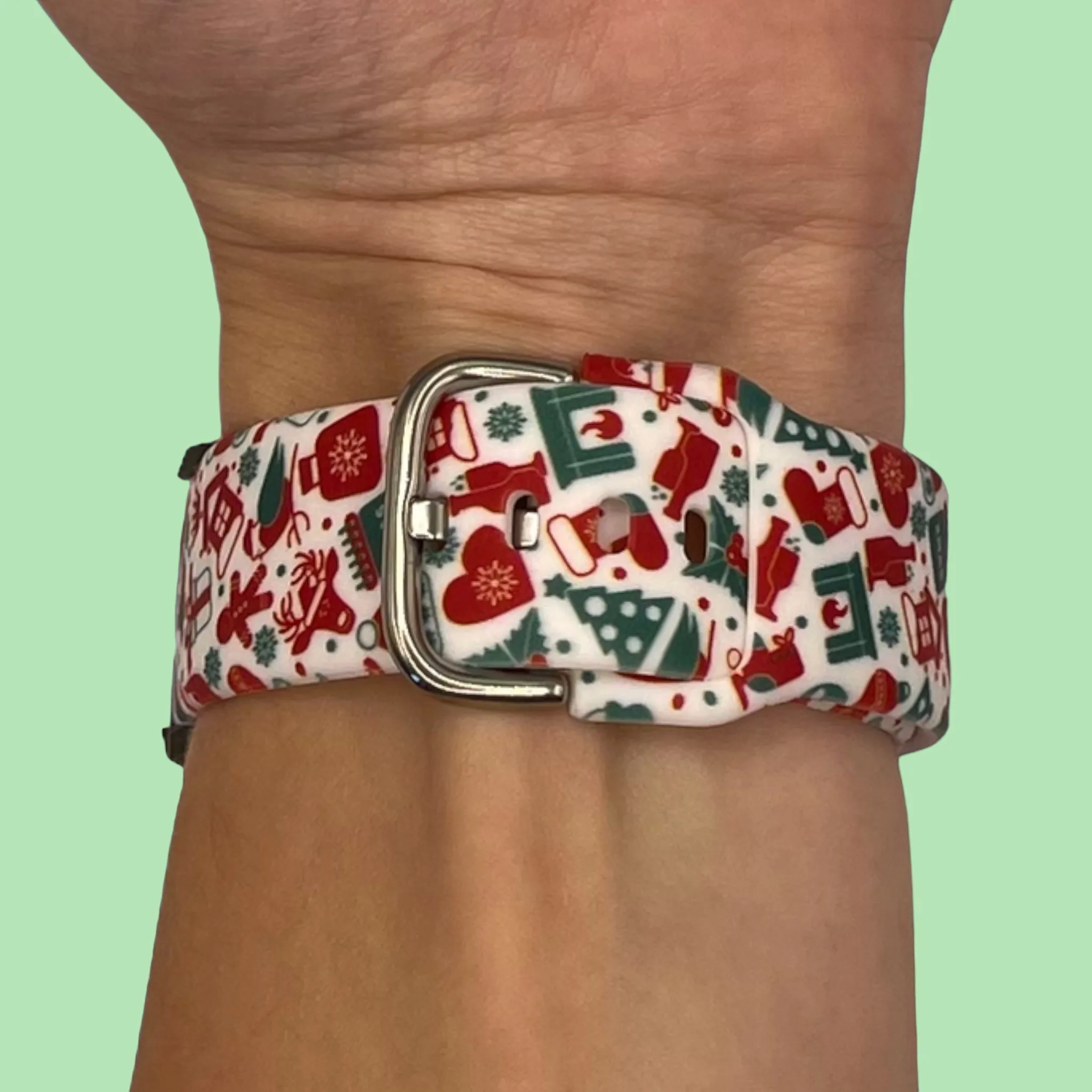 Christmas Watch Straps compatible with the Polar Ignite 3