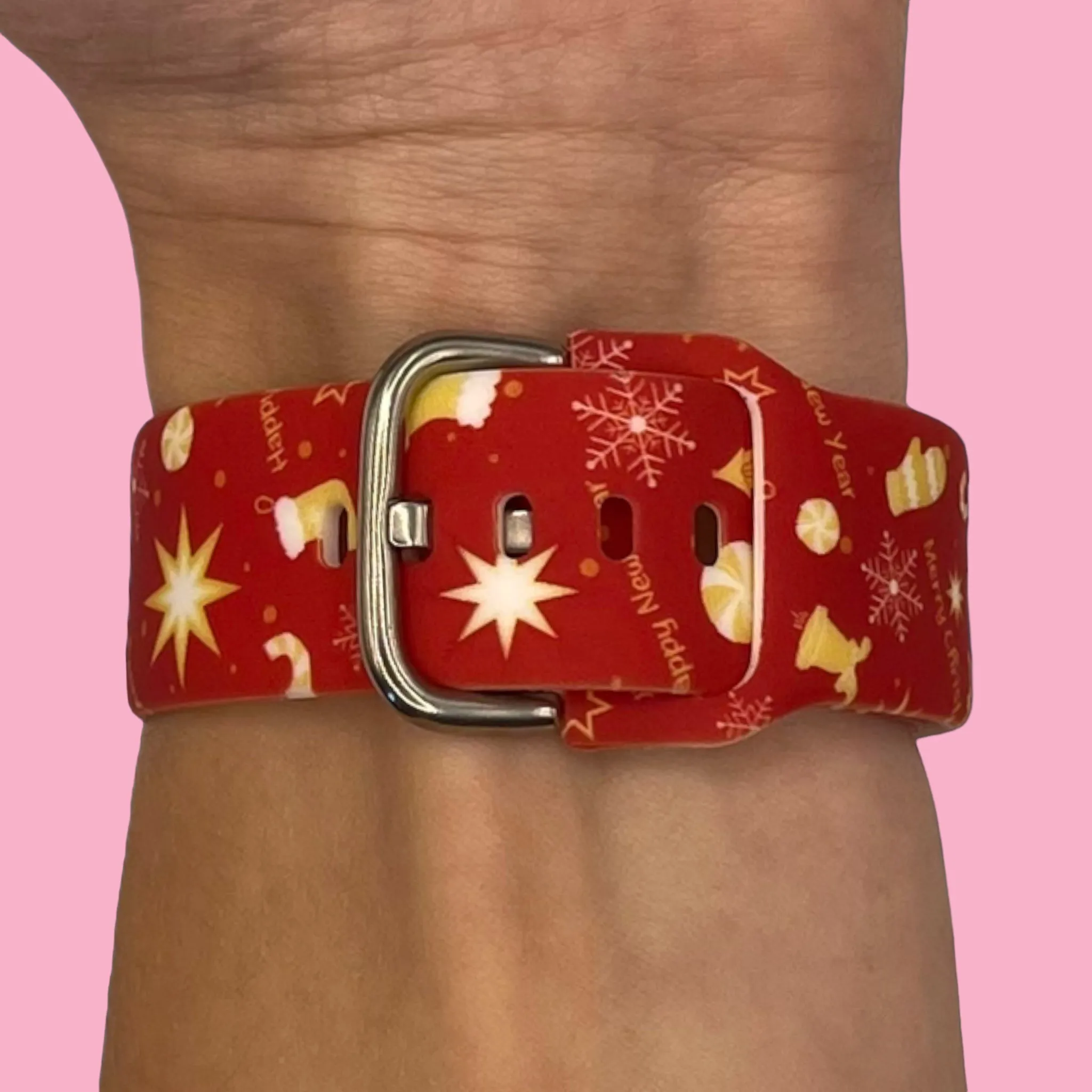 Christmas Watch Straps compatible with the Polar Ignite 3