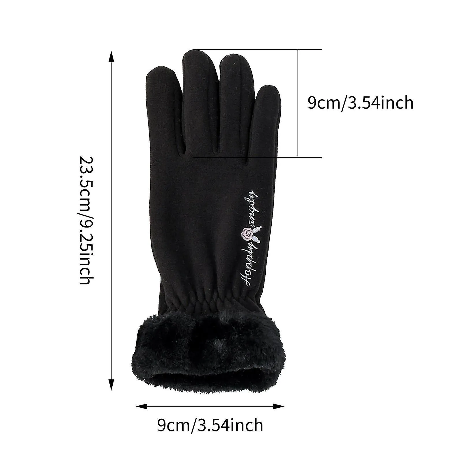 Climbing Gloves Ski Gloves Cold Waterproof Non-slip Warm Non-slip Fashionable And G19