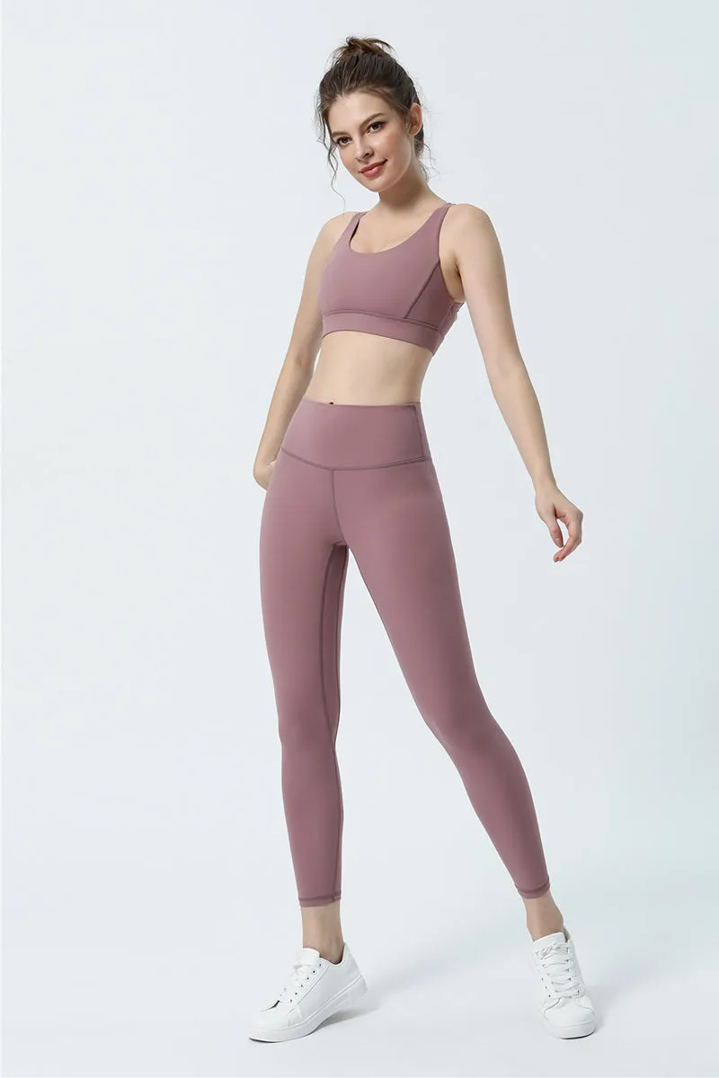 Crisscross Longline Bra High Support