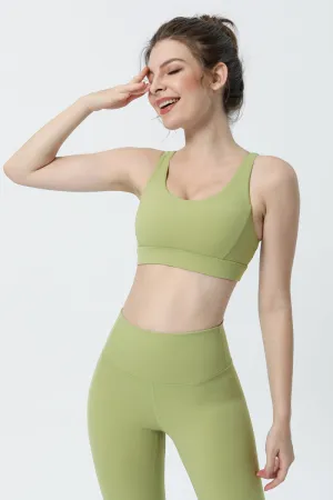 Crisscross Longline Bra High Support