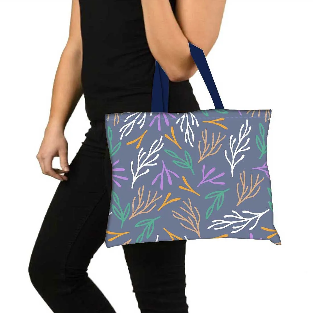 Designer Tote Bag With Zip Beach Gym Travel Bags -  Beautiful Twigs