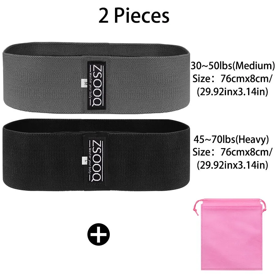 Fabric Booty Resistance Bands Hip Circle Exercise