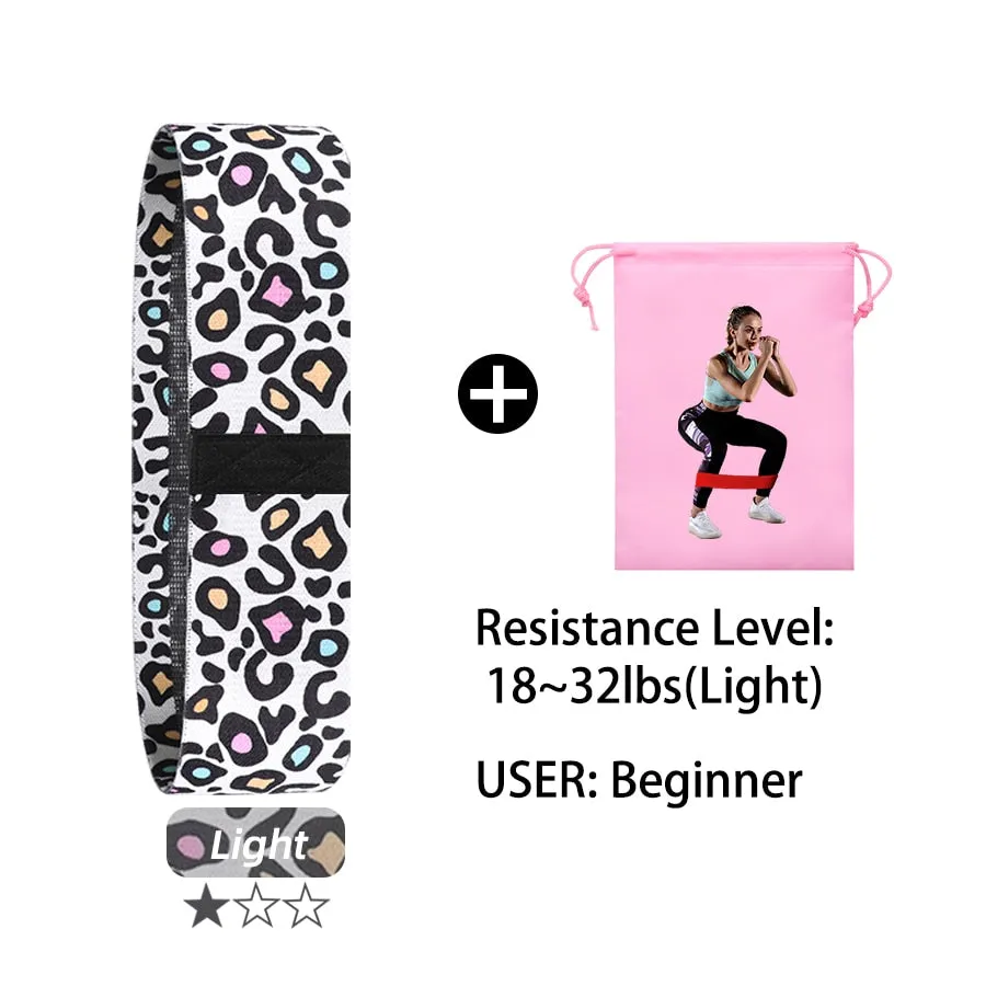 Fabric Booty Resistance Bands Hip Circle Exercise