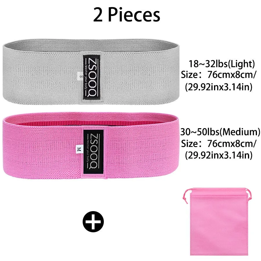 Fabric Booty Resistance Bands Hip Circle Exercise