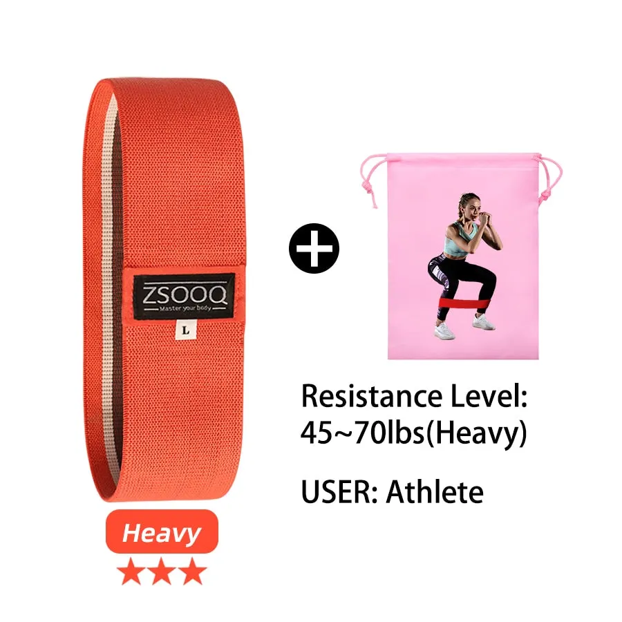 Fabric Booty Resistance Bands Hip Circle Exercise