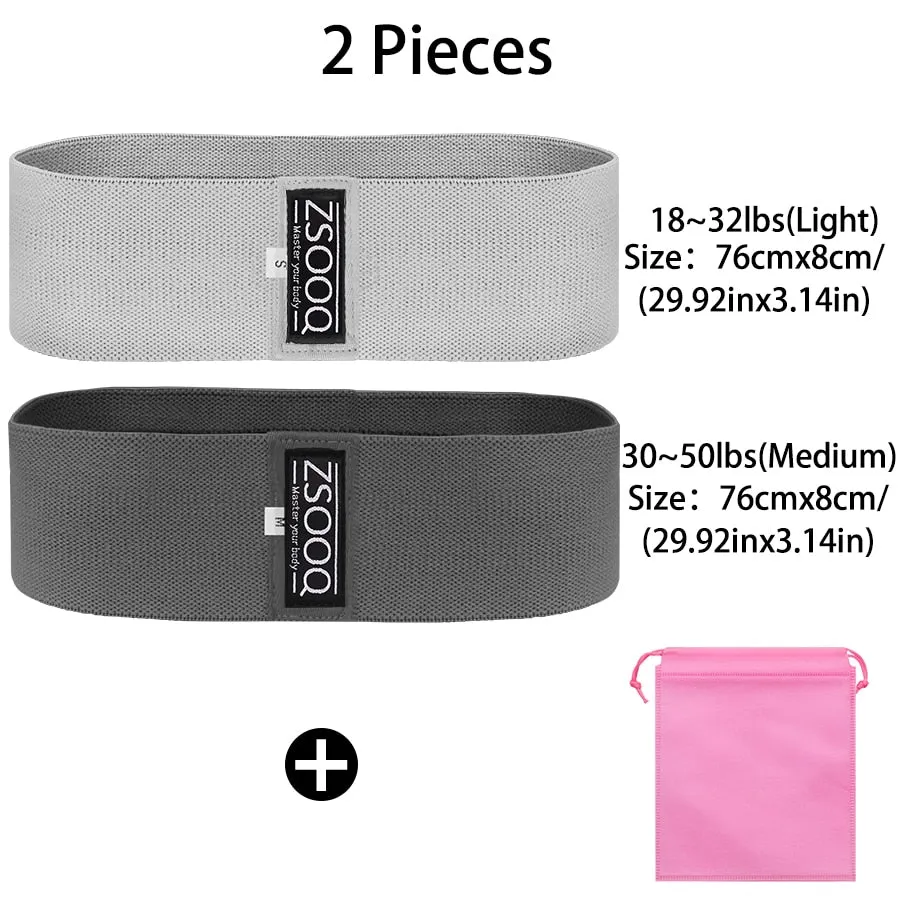 Fabric Booty Resistance Bands Hip Circle Exercise