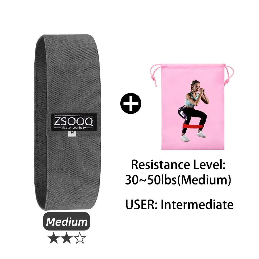 Fabric Booty Resistance Bands Hip Circle Exercise