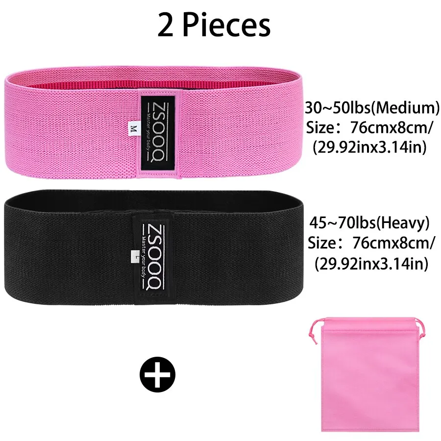 Fabric Booty Resistance Bands Hip Circle Exercise
