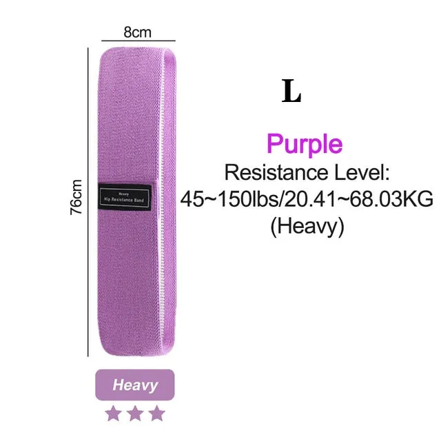 Fitness Rubber Band Elastic Yoga Resistance Bands