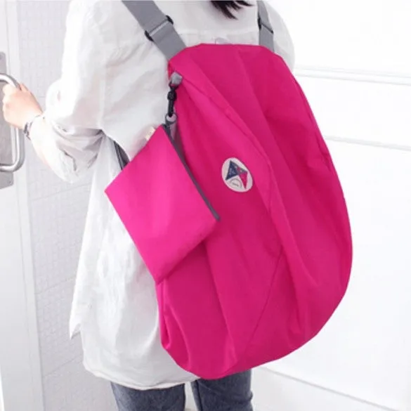 Folding Nylon Women Travel Bags Luggage Bags Backpacks Travel Shoulder Bag Pouch