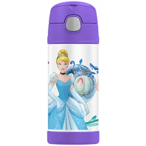 Funtainer Vacuum Insulated Drink Bottle 355ml - Disney Princess