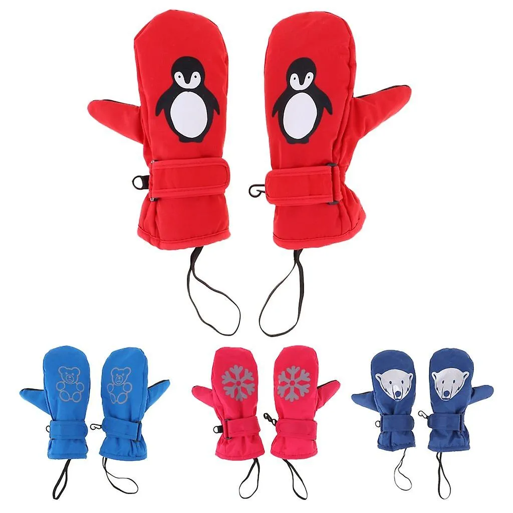 Gloves Mittens Waterproof Thermal Ski Mittens Gloves