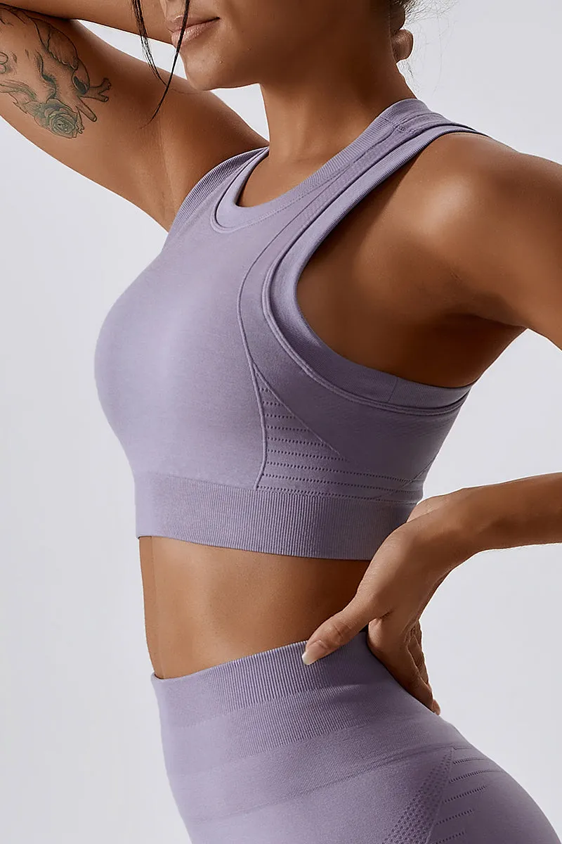 High Performance Seamless Sports Bra