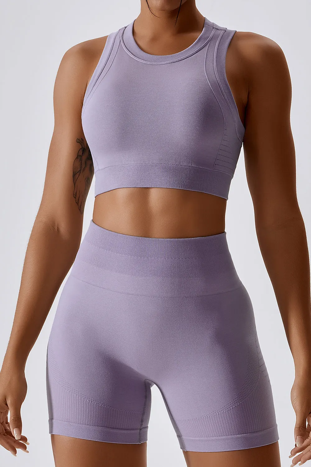 High Performance Seamless Sports Bra