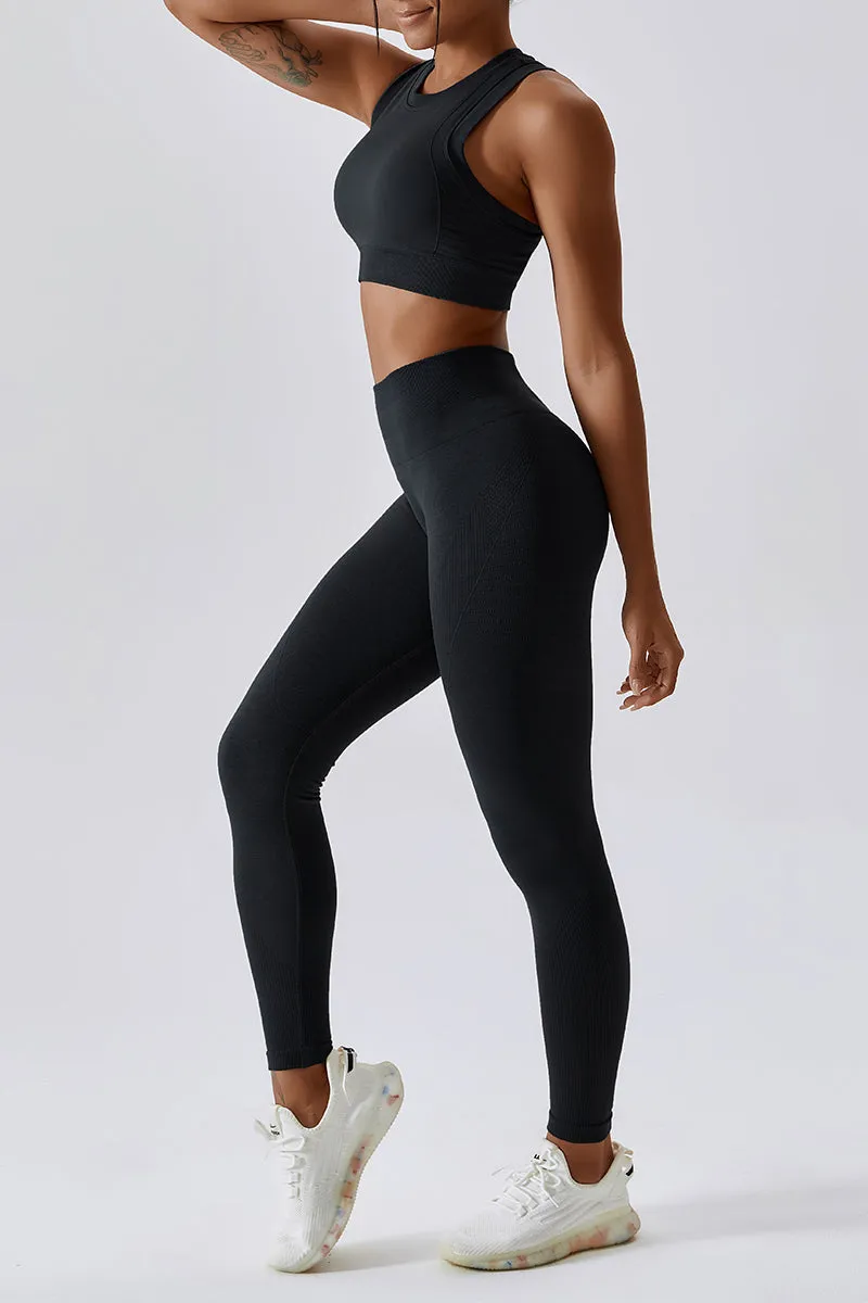 High Performance Seamless Sports Bra