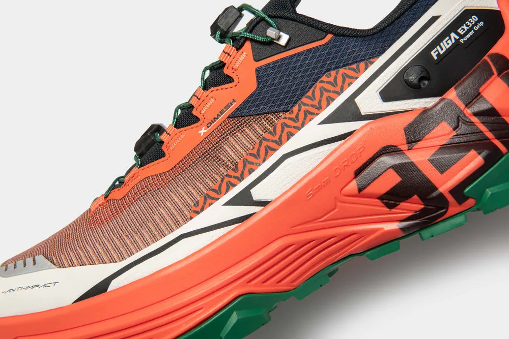 Kailas FUGA EX330 Trail Running Shoes Women's FUGA Orange/Original/Navy Blue