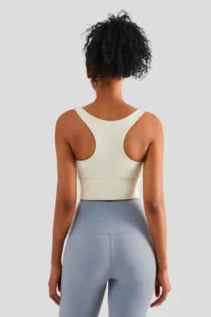 Longline Racerback Sports Bra