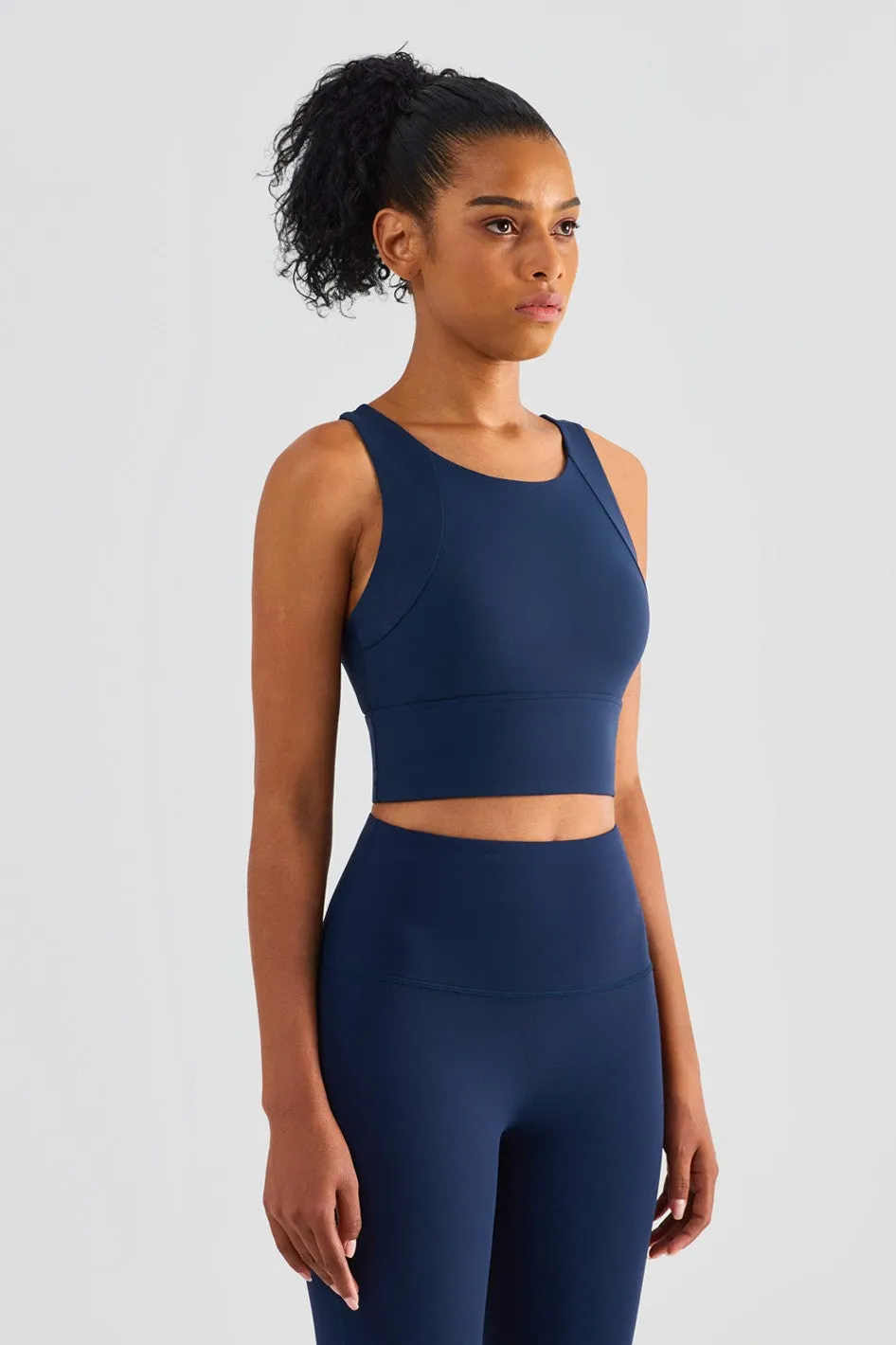 Longline Racerback Sports Bra