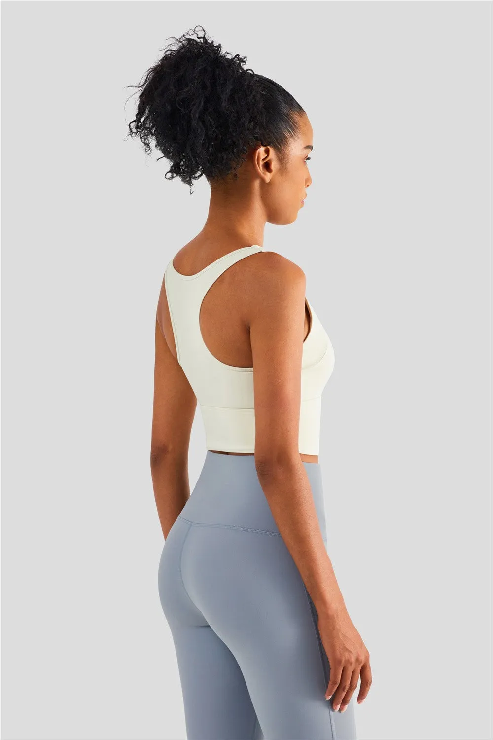 Longline Racerback Sports Bra