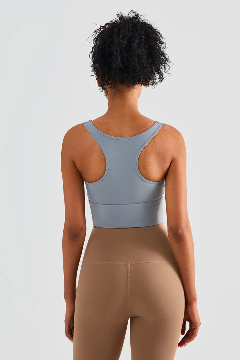 Longline Racerback Sports Bra