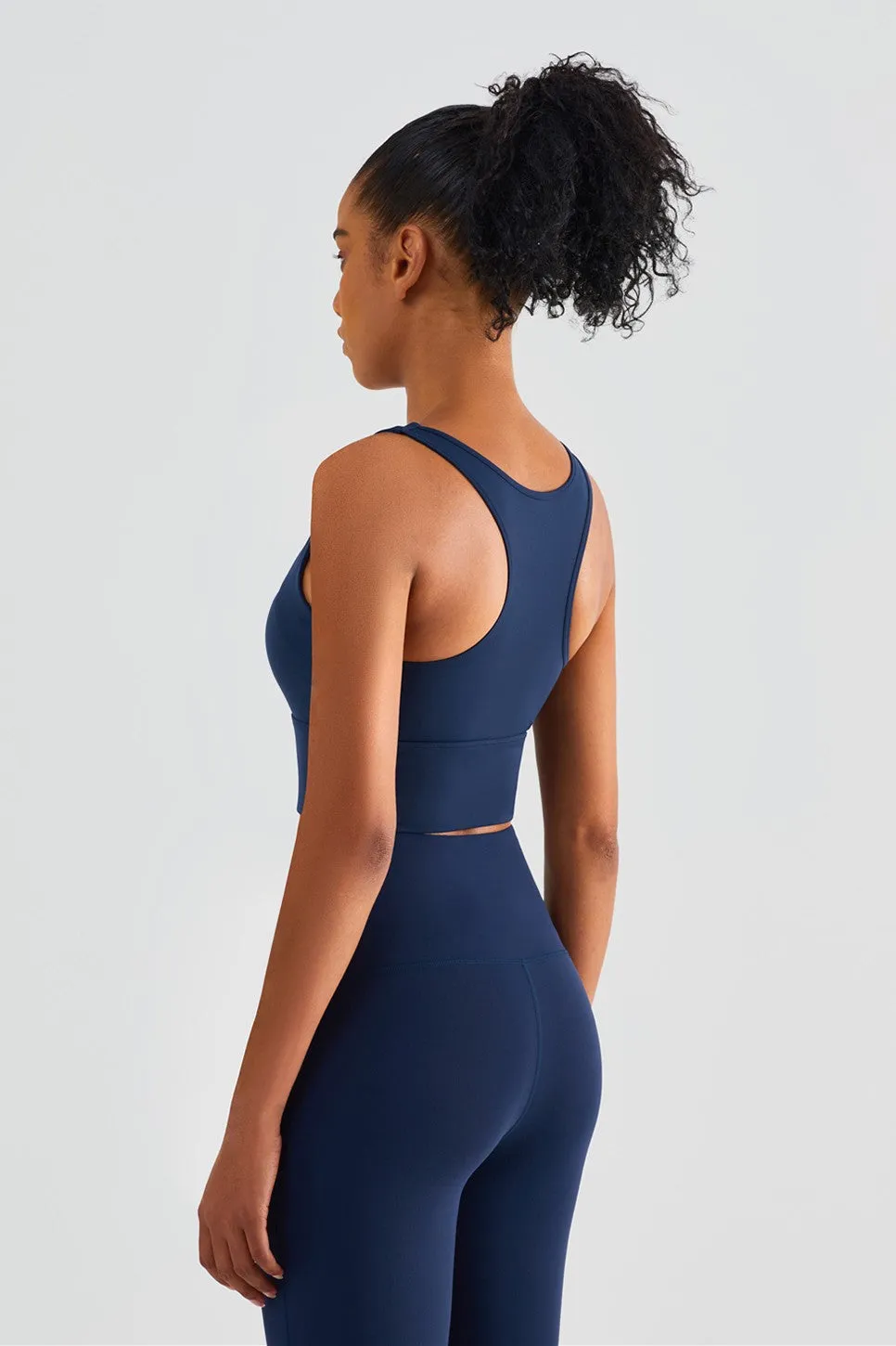 Longline Racerback Sports Bra