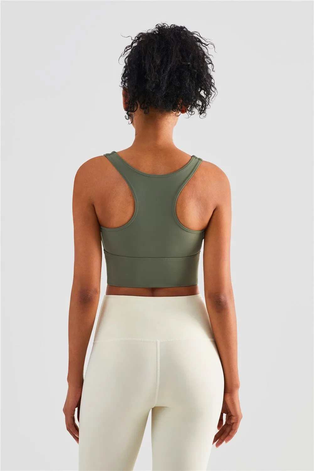 Longline Racerback Sports Bra