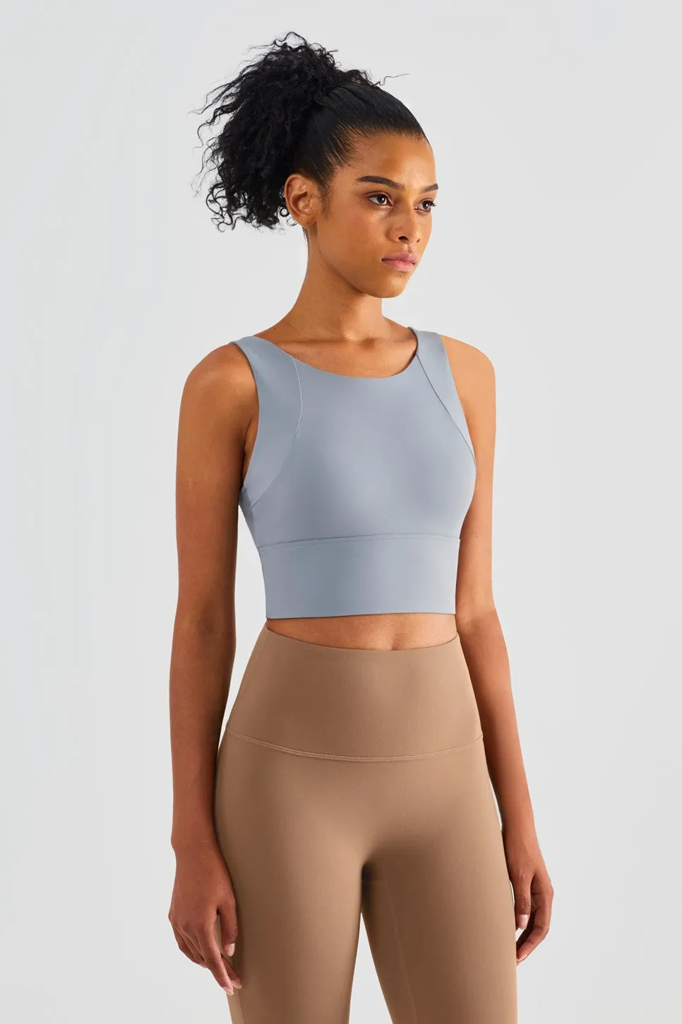 Longline Racerback Sports Bra