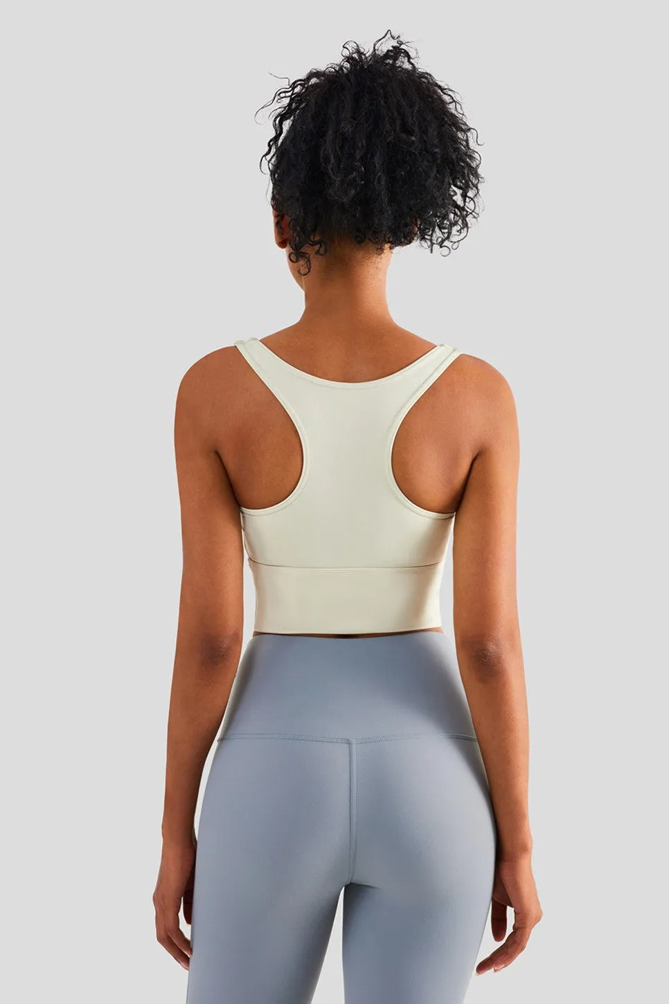 Longline Racerback Sports Bra